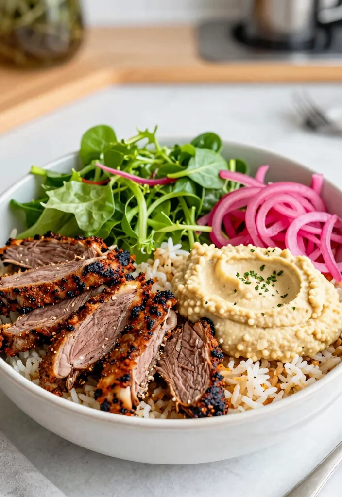 17 Easy Lamb Pieces Recipes for Weeknight Dinners - 10. Lamb Shawarma Bowls 1