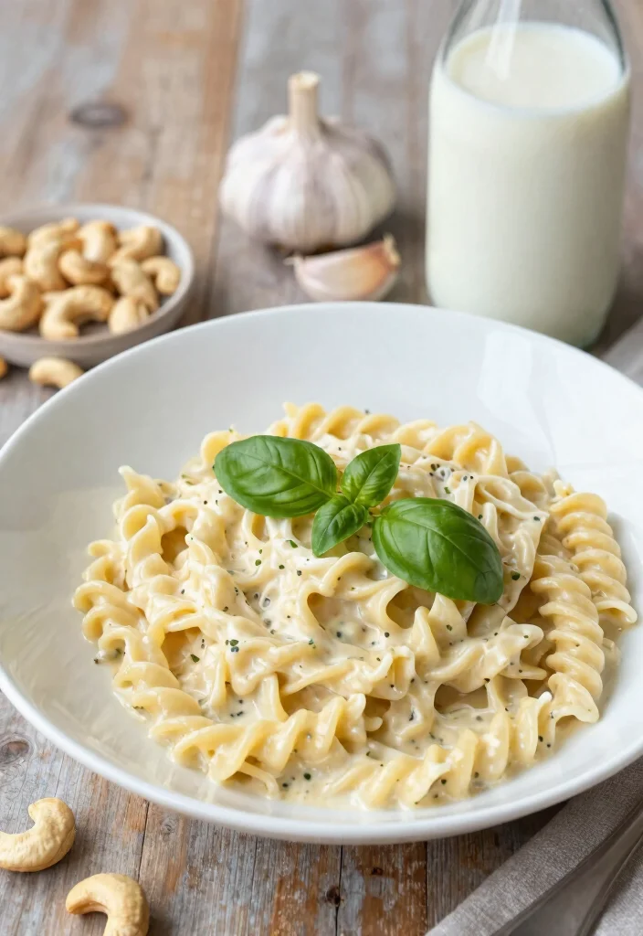 17 Garlic Alfredo Sauce Recipes for Extra Flavor - 1. Classic Vegan Garlic Alfredo 1