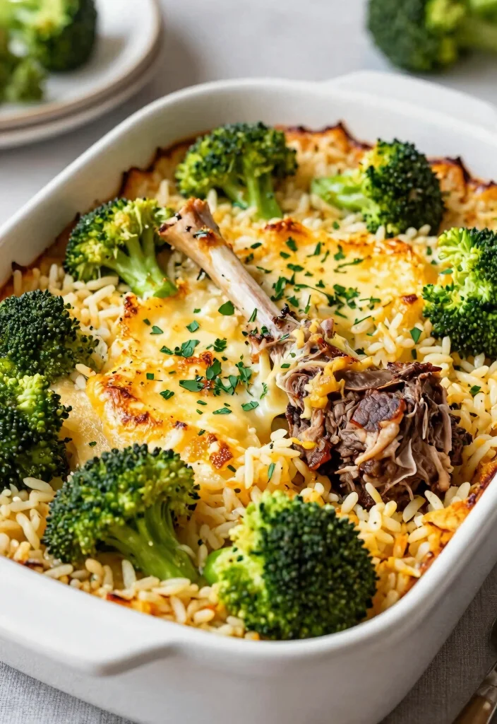 17 Ground Lamb Dinner Recipes the Whole Family Will Love - 10. Lamb and Broccoli Rice Bake 1