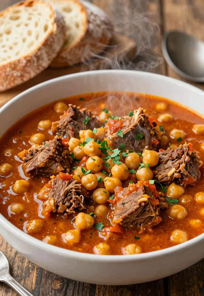 17 Ground Lamb Dinner Recipes the Whole Family Will Love - 11. Spicy Lamb and Chickpea Stew 1