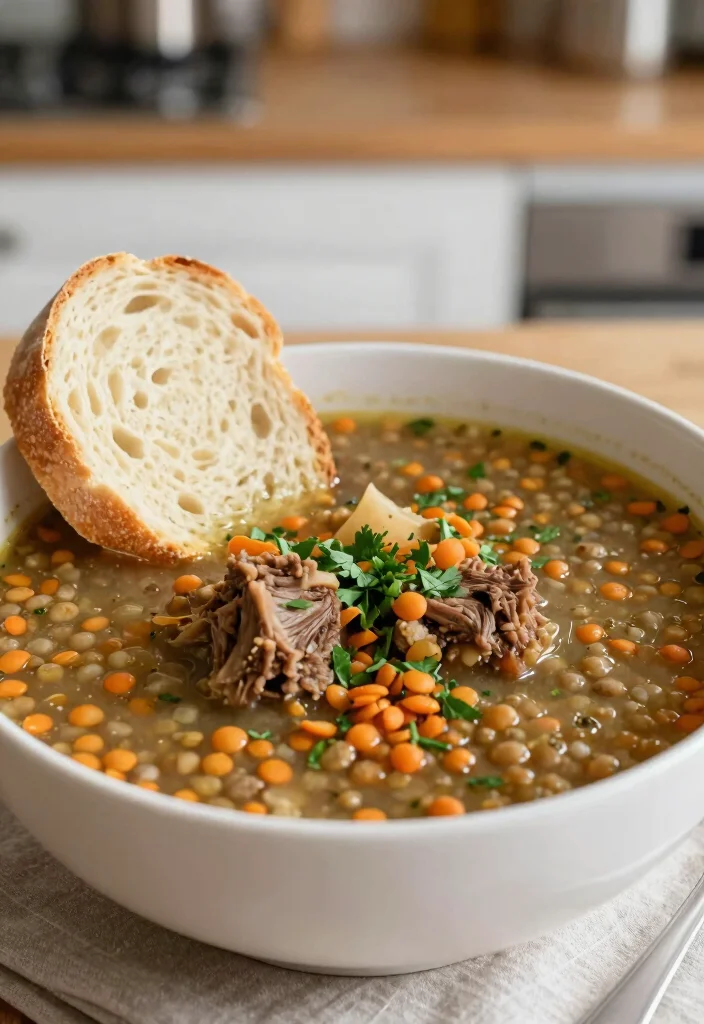17 Ground Lamb Dinner Recipes the Whole Family Will Love - 14. Lamb and Lentil Soup 1