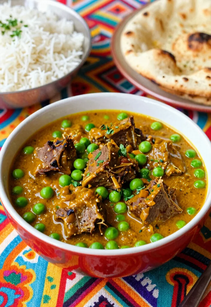 17 South African Lamb Curry Recipes You Should Try - 16. Lamb Curry with Peas 1