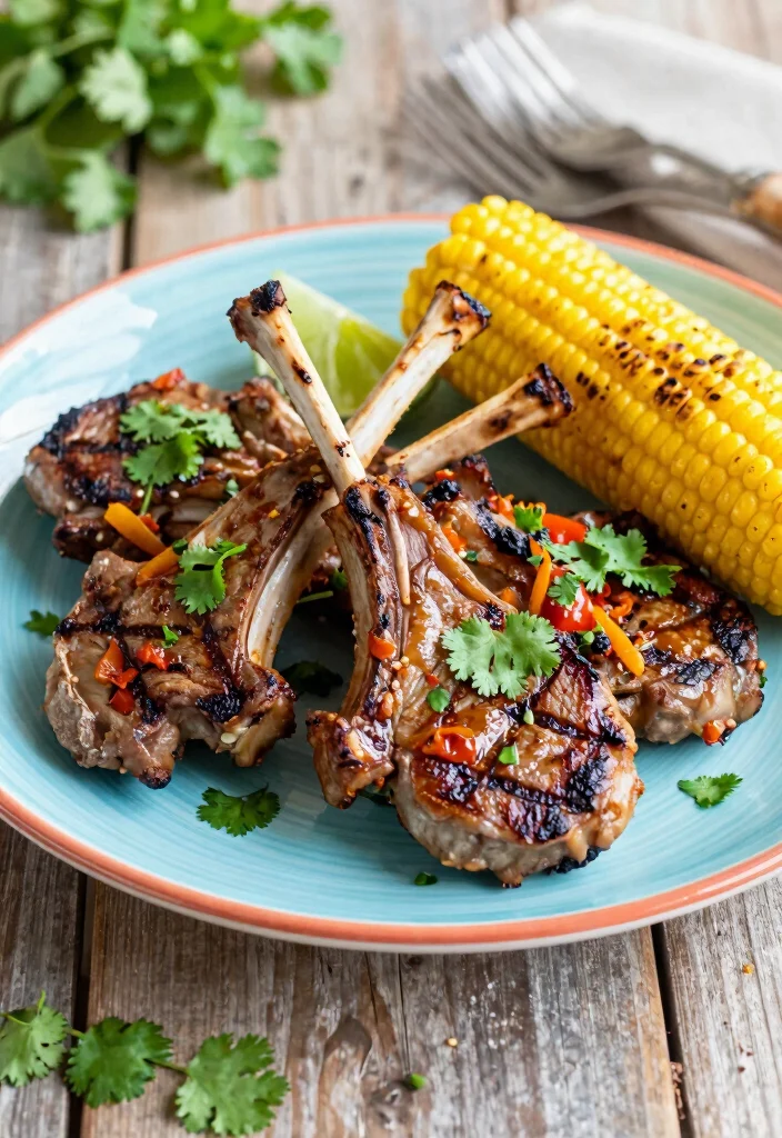 18 Best Lamb Chop Recipes for Special Occasions - 17. Chili Lime Lamb Chops 1