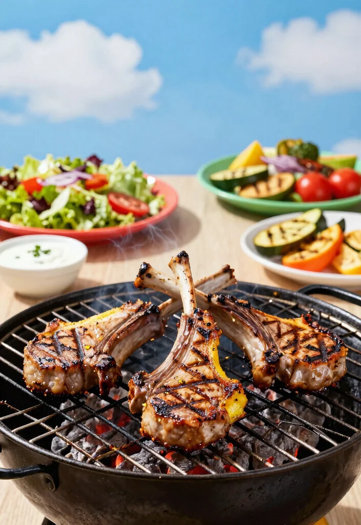 18 Best Lamb Chop Recipes for Special Occasions - 2. Grilled Lemon Garlic Lamb Chops 1