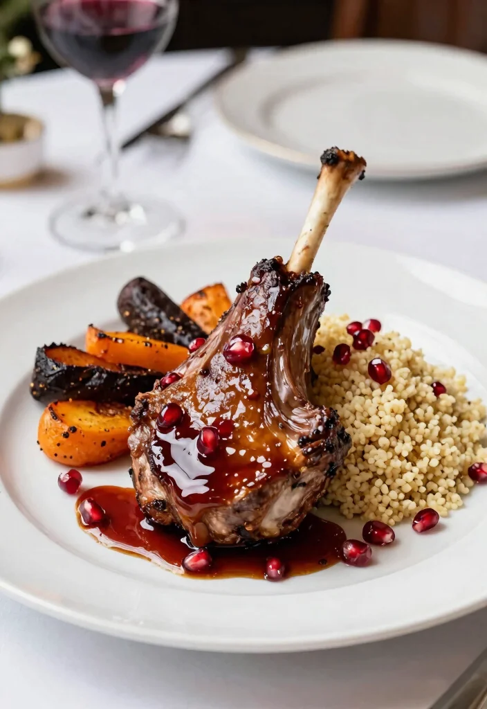 18 Best Leg of Lamb Recipes for Holidays & Family Dinners - 15. Pomegranate Glazed Leg of Lamb 1