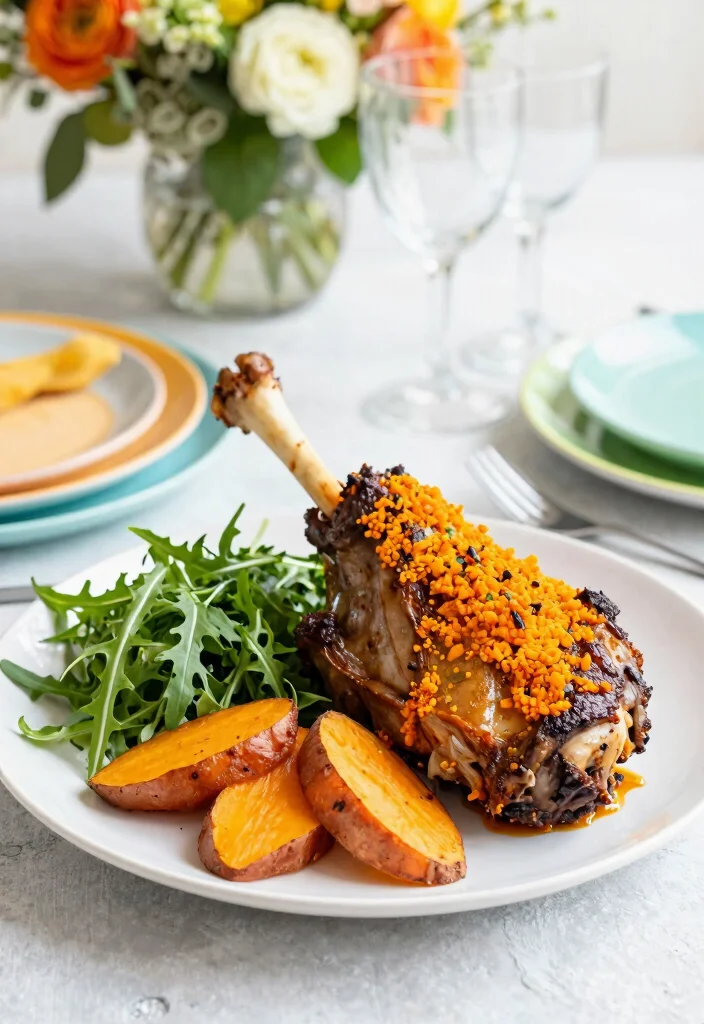 18 Best Leg of Lamb Recipes for Holidays & Family Dinners - 16. Orange Ginger Glazed Leg of Lamb 1