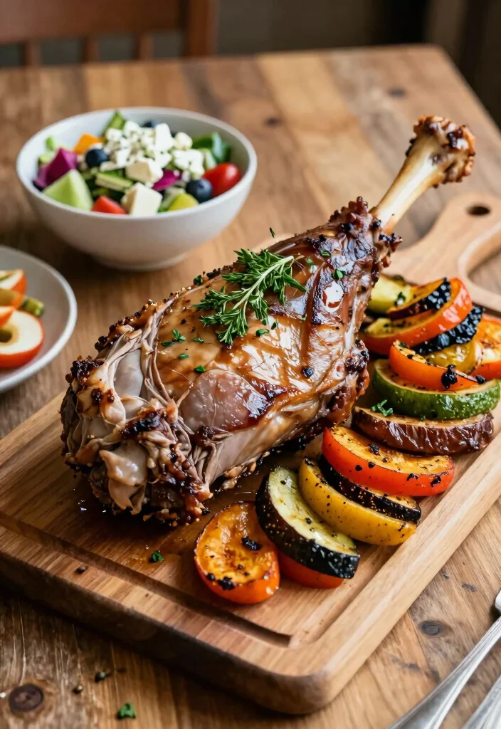 18 Best Leg of Lamb Recipes for Holidays & Family Dinners - 17. Stuffed Mediterranean Leg of Lamb 1