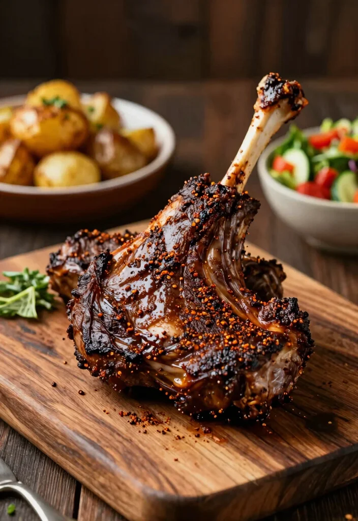 18 Best Leg of Lamb Recipes for Holidays & Family Dinners - 7. Coffee and Chili Rubbed Leg of Lamb 1