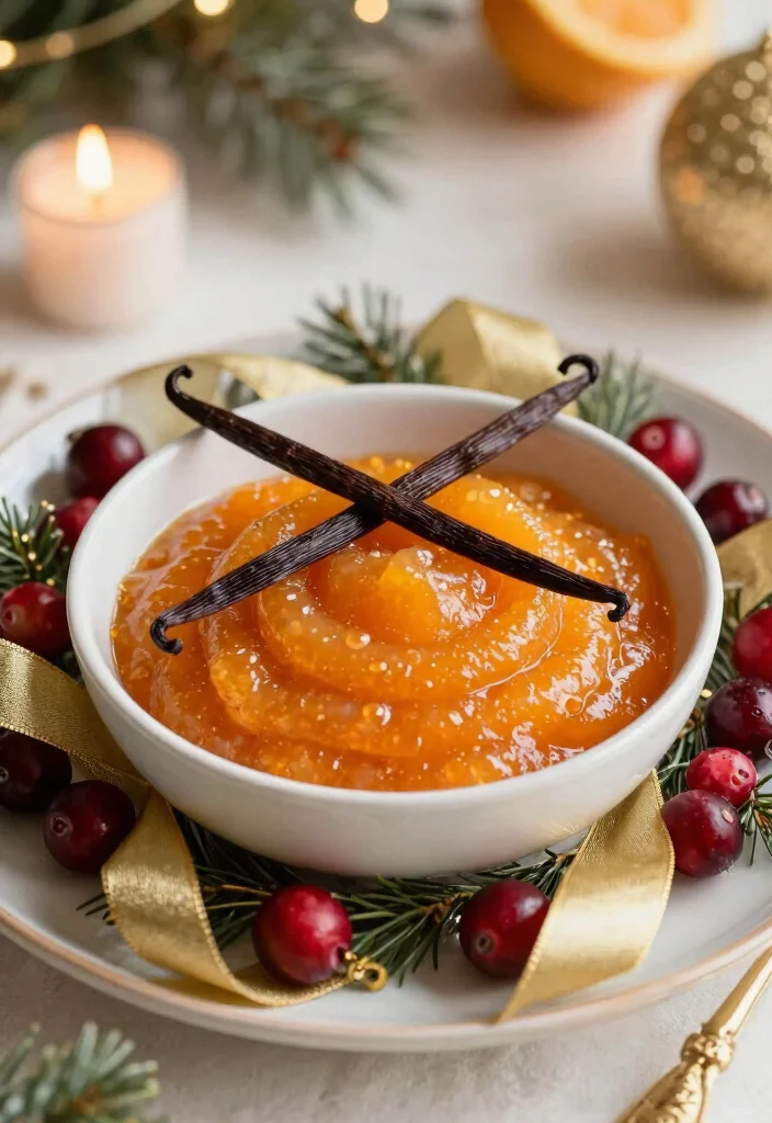 18 Cranberry Orange Sauce Recipes (Sweet & Tangy) - 10. Cranberry Orange Sauce with Vanilla 1