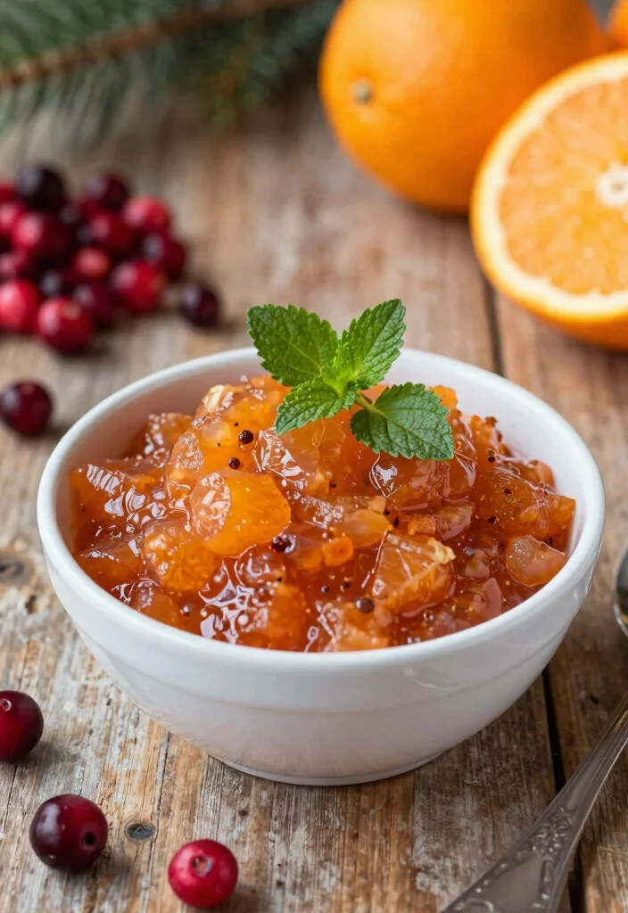 18 Cranberry Orange Sauce Recipes (Sweet & Tangy) - 15. Cranberry Orange Sauce with Lemon Balm 1