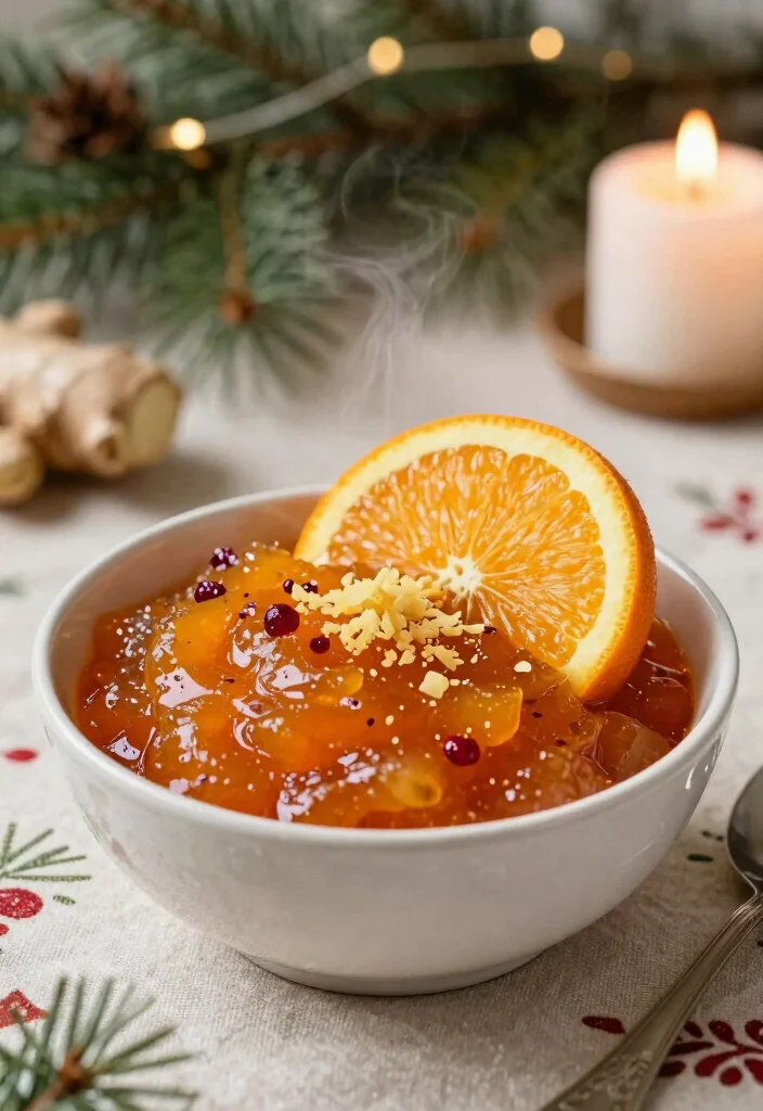 18 Cranberry Orange Sauce Recipes (Sweet & Tangy) - 2. Cranberry Orange Sauce with Ginger 1