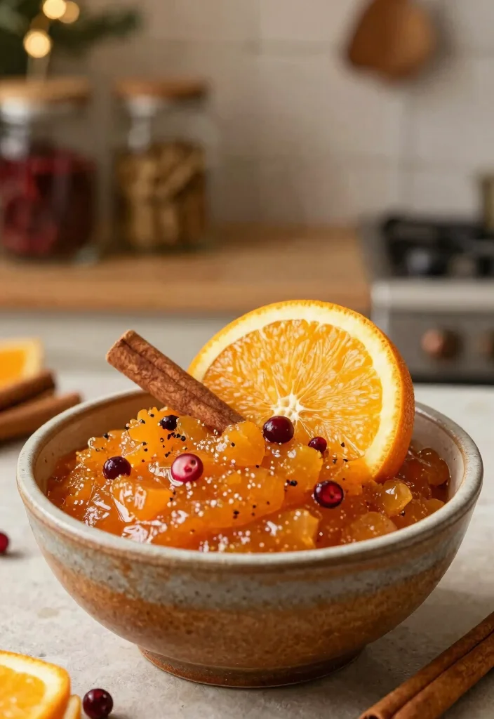 18 Cranberry Orange Sauce Recipes (Sweet & Tangy) - 3. Spiced Cranberry Orange Sauce 1