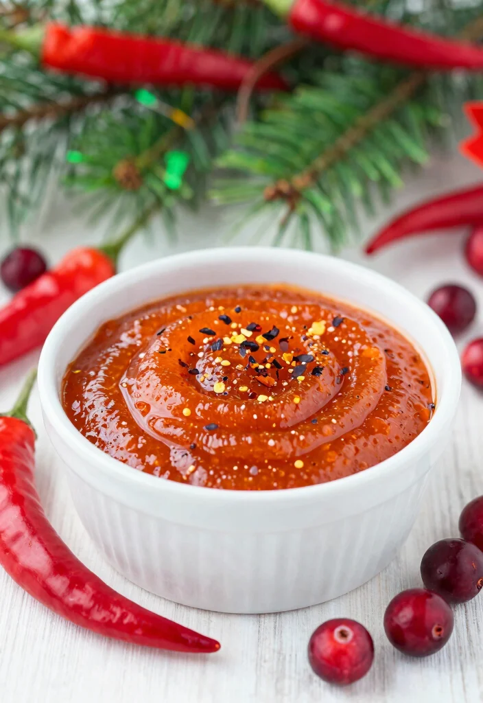18 Cranberry Orange Sauce Recipes (Sweet & Tangy) - 7. Cranberry Orange Sauce with Chilli 1