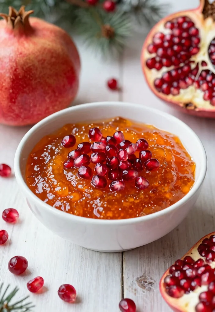 18 Cranberry Orange Sauce Recipes (Sweet & Tangy) - 9. Cranberry Orange Sauce with Pomegranate 1