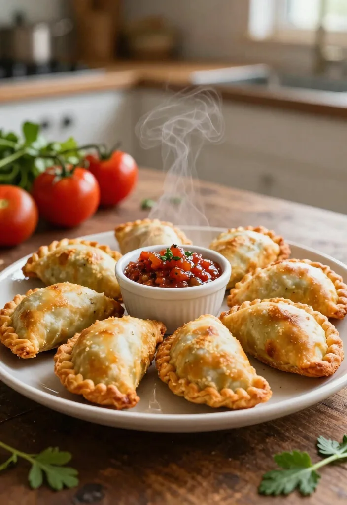 18 Delicious Recipes with Ground Lamb Meat: Healthy Mediterranean Delights - 13. Lamb Empanadas with Spicy Chutney 1