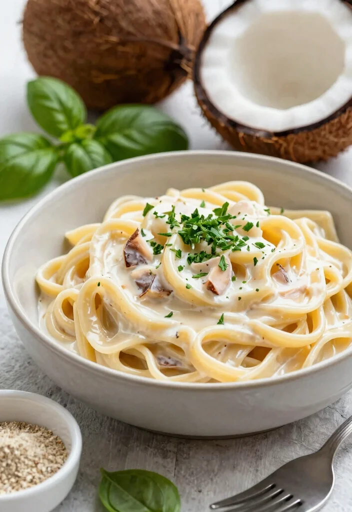 18 Easy Alfredo Sauce Recipes (Creamy & Foolproof) - 11. Coconut Alfredo Sauce 1