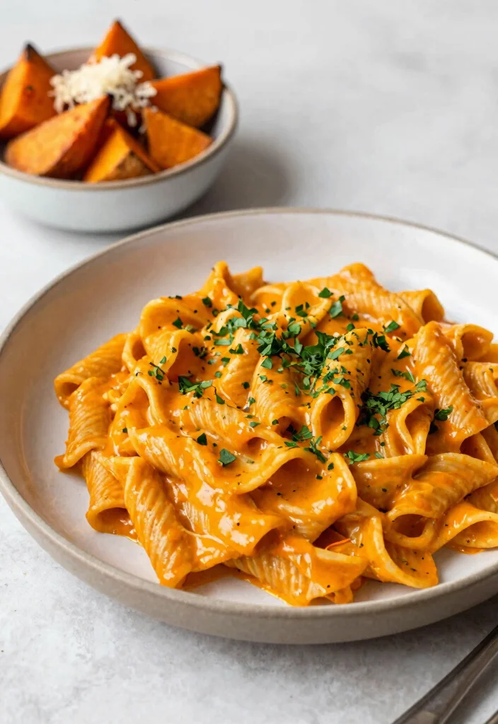 18 Easy Alfredo Sauce Recipes (Creamy & Foolproof) - 16. Sweet Potato Alfredo Sauce 1