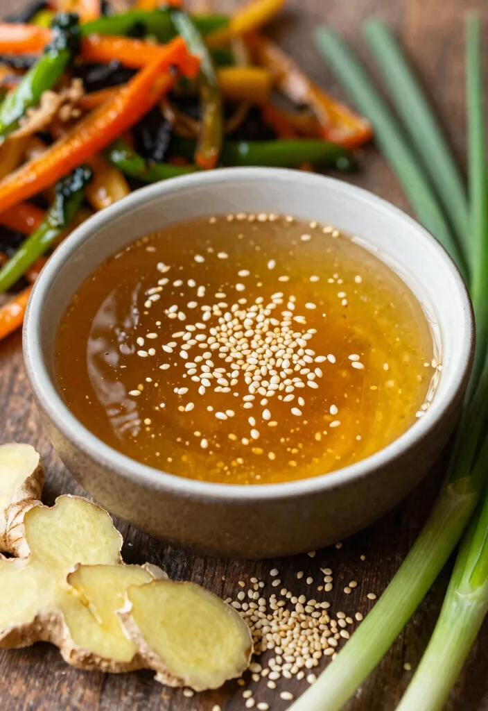 18 Easy Stir Fry Sauce Recipes Better Than Takeout - 4. Ginger Sesame Stir Fry Sauce 1