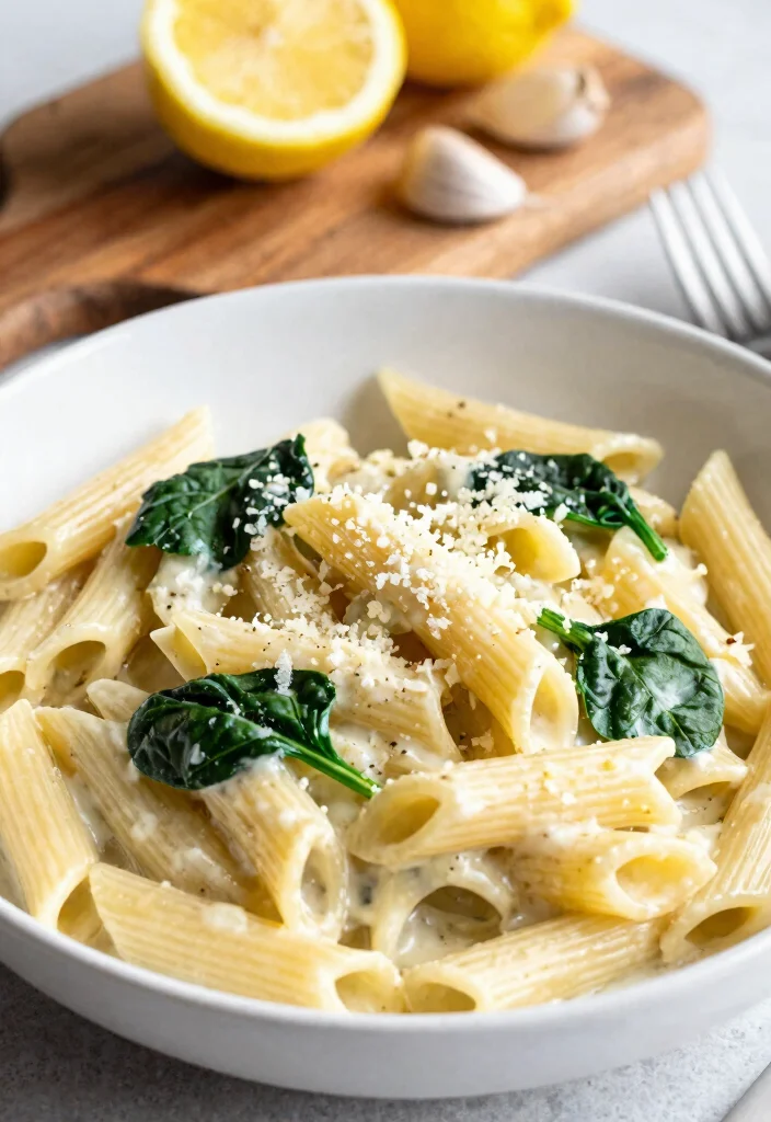 18 Garlic White Sauce Pasta Recipes You'll Love - 2. Garlic White Sauce Penne 1