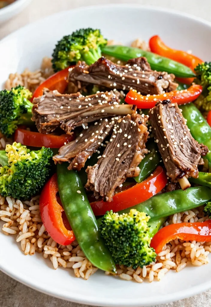 18 Healthy Dinner Ideas with Lamb (High-Protein & Flavorful) - 7. Lamb and Vegetable Stir-Fry 1