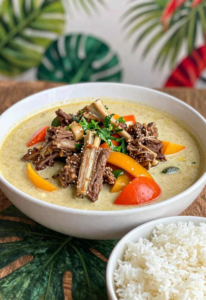 18 Hearty Lamb Stew Meat Recipes for Comfort Meals - 11. Spicy Coconut Lamb Stew 1