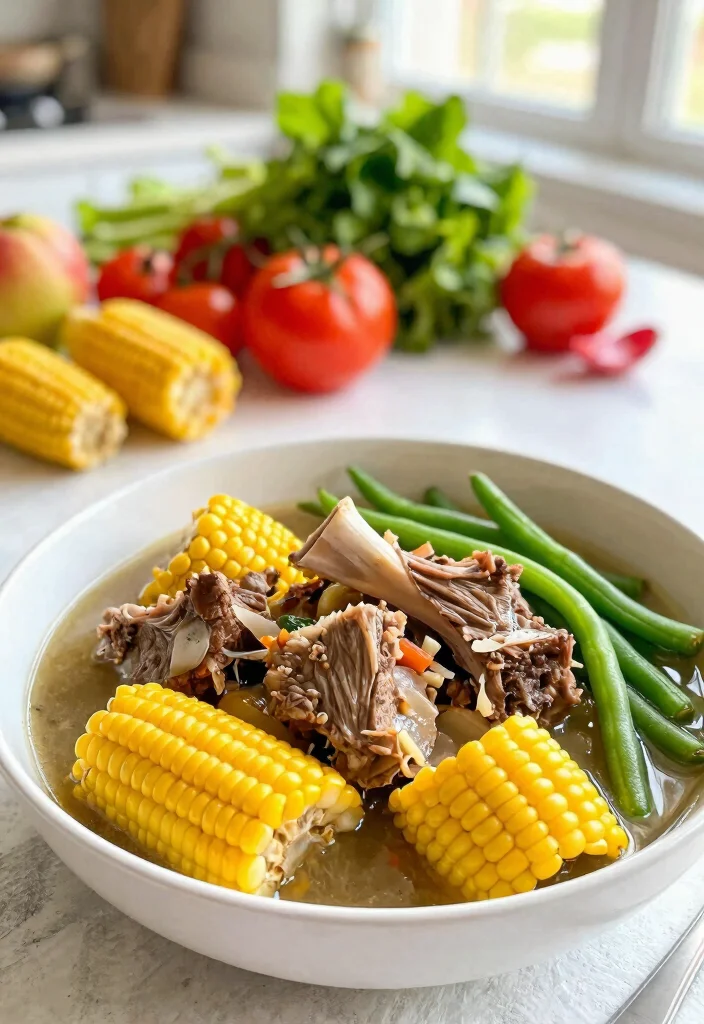 18 Hearty Lamb Stew Meat Recipes for Comfort Meals - 17. Lamb Stew with Corn and Green Beans 1