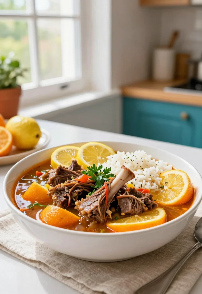 18 Hearty Lamb Stew Meat Recipes for Comfort Meals - 3. Greek Lamb Stew with Lemon and Oranges 1
