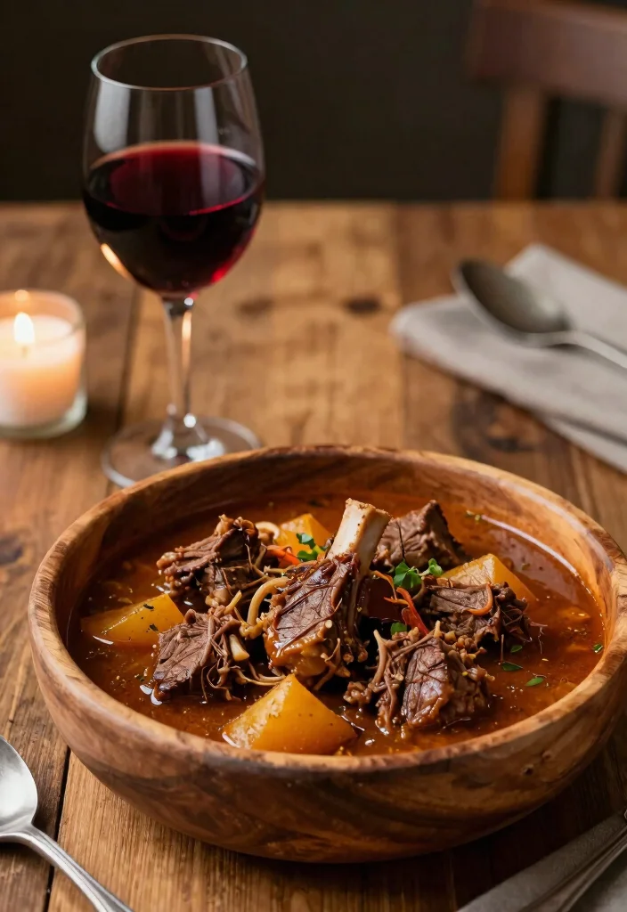 18 Hearty Lamb Stew Meat Recipes for Comfort Meals - 7. Rustic Lamb Stew with Red Wine 1
