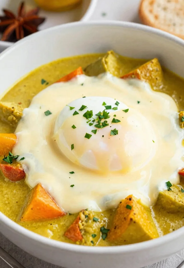 18 Homemade Hollandaise Sauce Recipes (Classic & Creamy) - 15. Coconut Curry Hollandaise 1