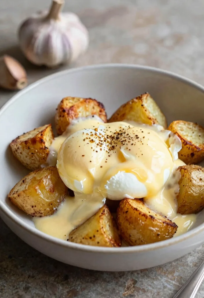 18 Homemade Hollandaise Sauce Recipes (Classic & Creamy) - 8. Roasted Garlic Hollandaise 1