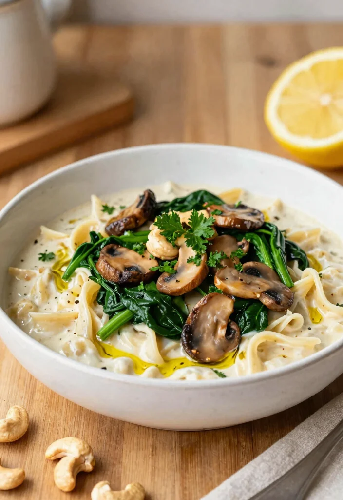 18 Pasta White Sauce Recipes for Perfect Creaminess - 1. Cashew Cream Pasta 1