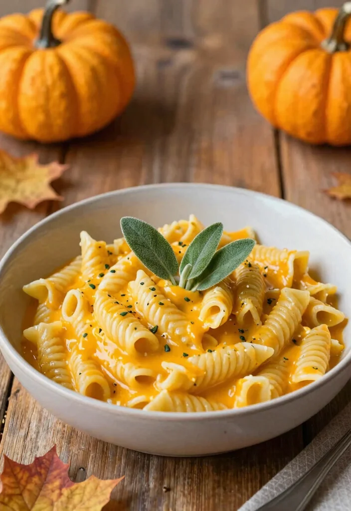 18 Pasta White Sauce Recipes for Perfect Creaminess - 13. Pumpkin Sage Cream Sauce 1