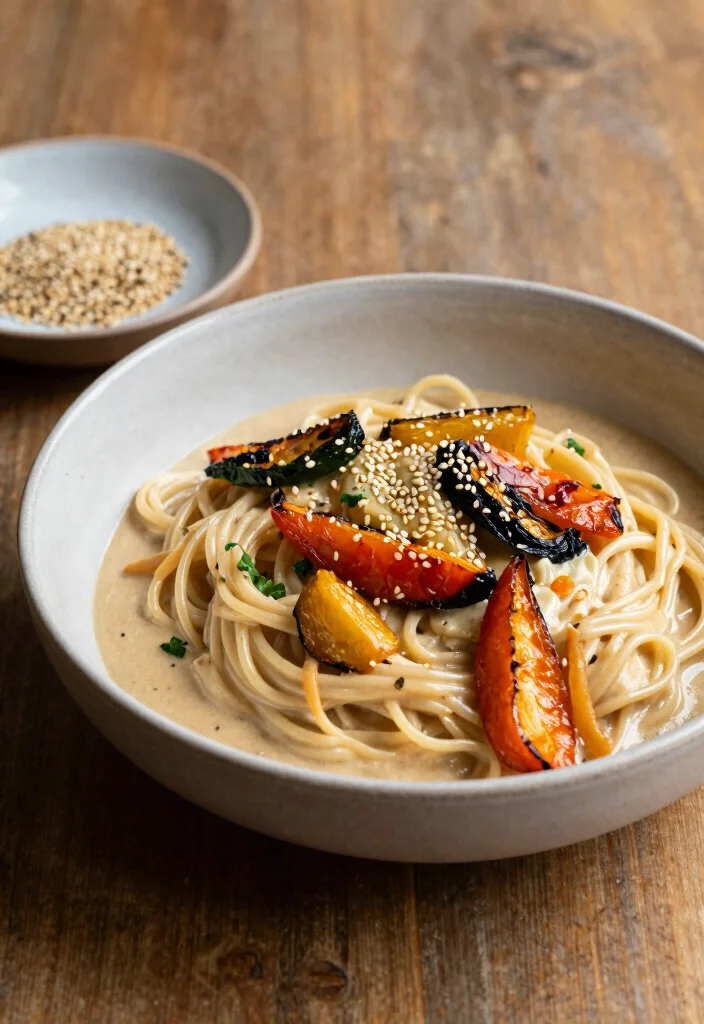 18 Pasta White Sauce Recipes for Perfect Creaminess - 15. Miso Cream Sauce 1