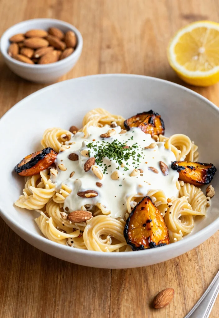 18 Pasta White Sauce Recipes for Perfect Creaminess - 9. Nutty Almond Sauce 1