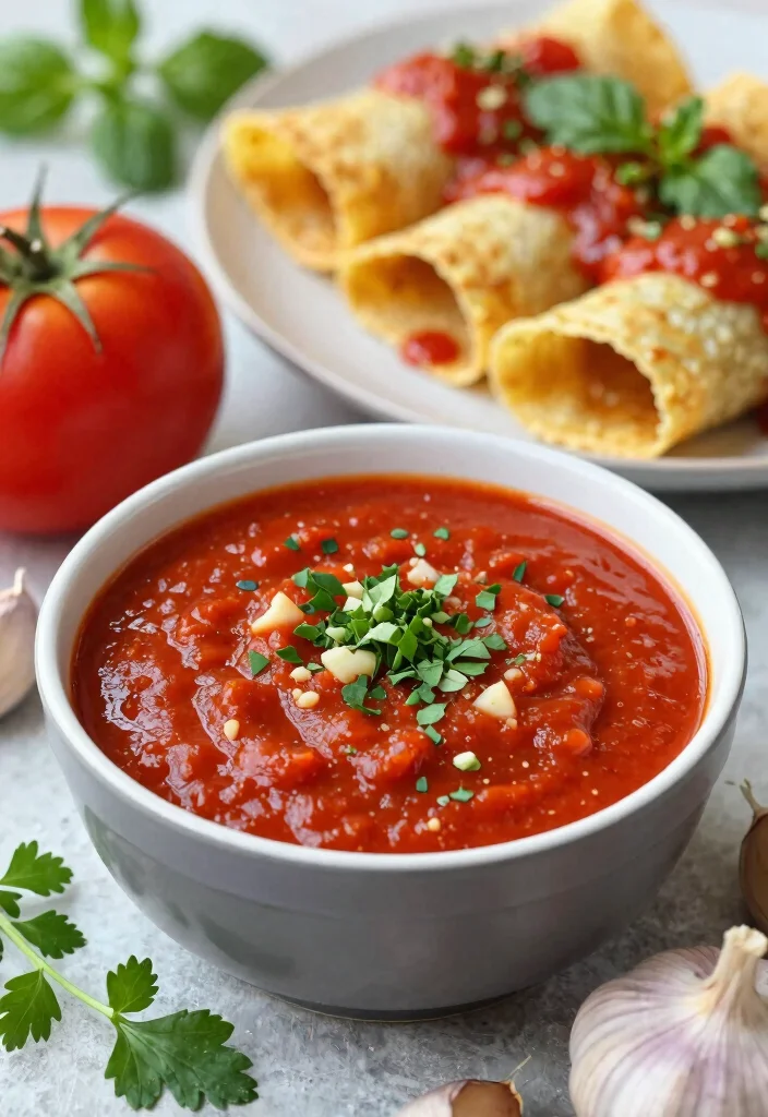 18 Red Enchilada Sauce Recipes (Bold & Traditional) - 16. Herbed Garlic Enchilada Sauce 1