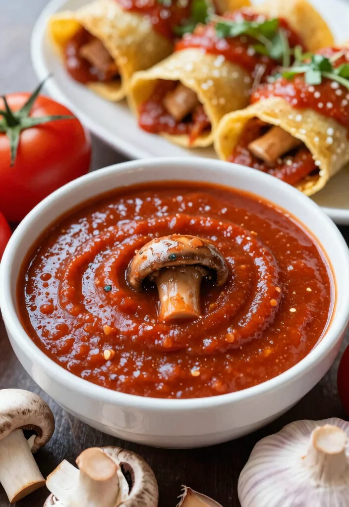 18 Red Enchilada Sauce Recipes (Bold & Traditional) - 17. Mellow Mushroom Enchilada Sauce 1