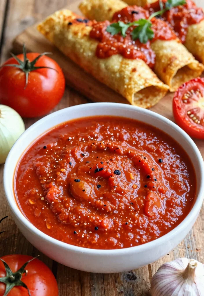 18 Red Enchilada Sauce Recipes (Bold & Traditional) - 5. Roasted Tomato Enchilada Sauce 1