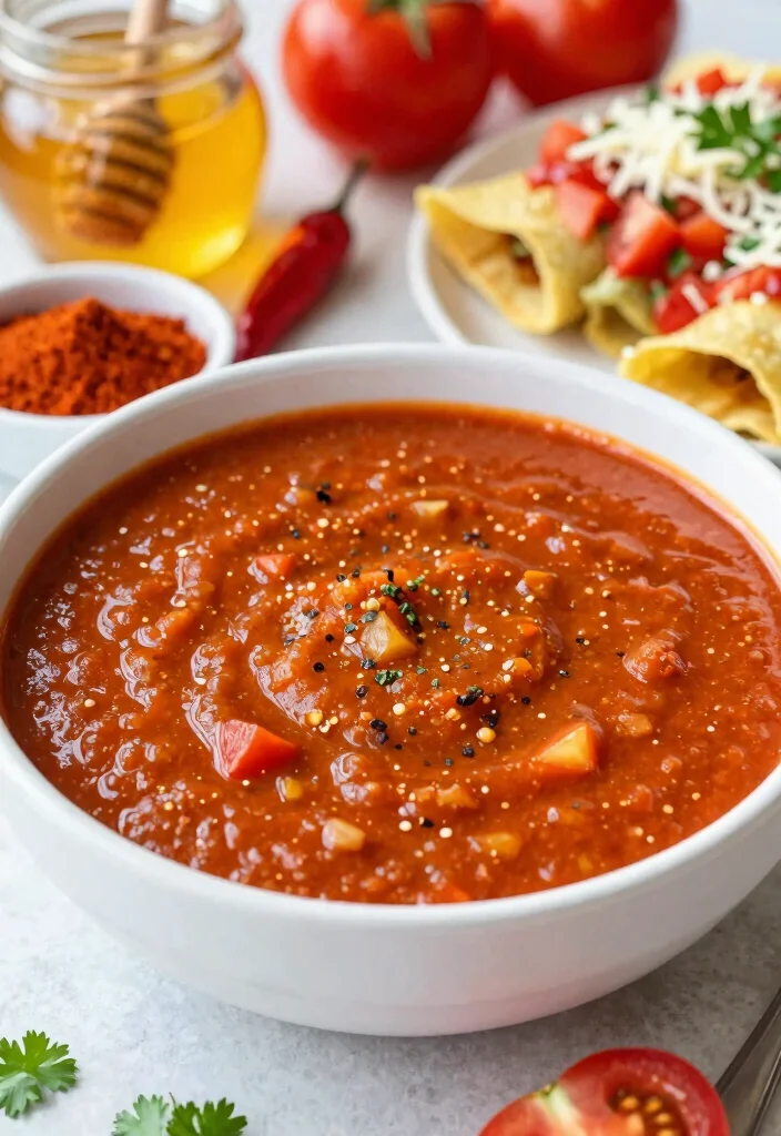 18 Red Enchilada Sauce Recipes (Bold & Traditional) - 7. Sweet & Spicy Enchilada Sauce 1