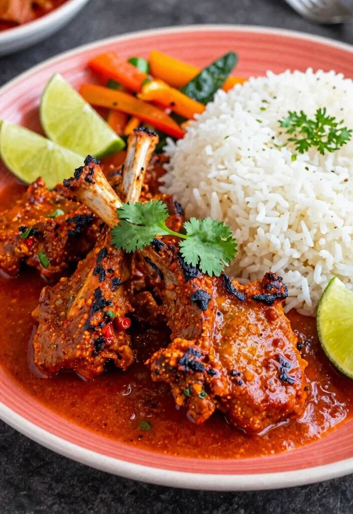 18 Spicy Lamb Recipes Packed with Bold Flavor - 12. Red Curry Lamb Chops 1