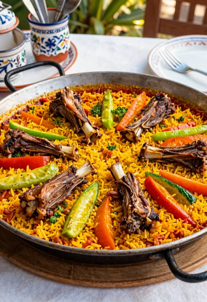 18 Spicy Lamb Recipes Packed with Bold Flavor - 15. Spicy Lamb Paella 1