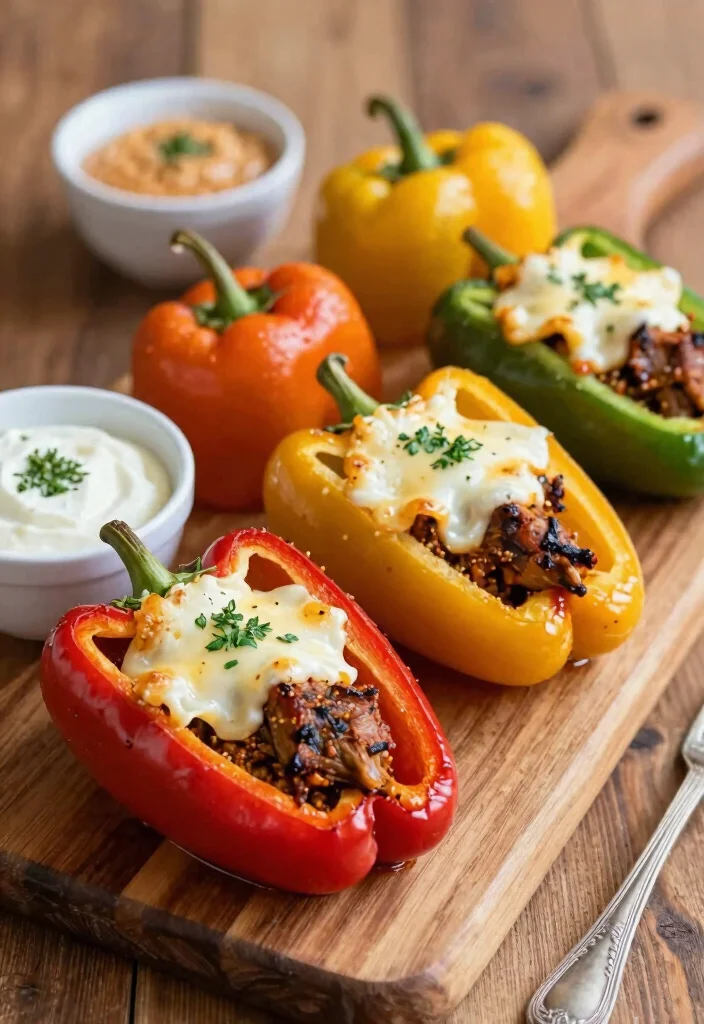 18 Spicy Lamb Recipes Packed with Bold Flavor - 16. Spicy Lamb Stuffed Peppers 1