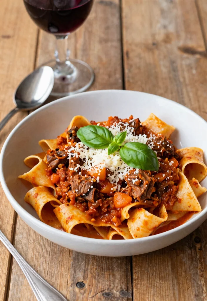 18 Spicy Lamb Recipes Packed with Bold Flavor - 17. Spicy Lamb Ragu with Pappardelle 1