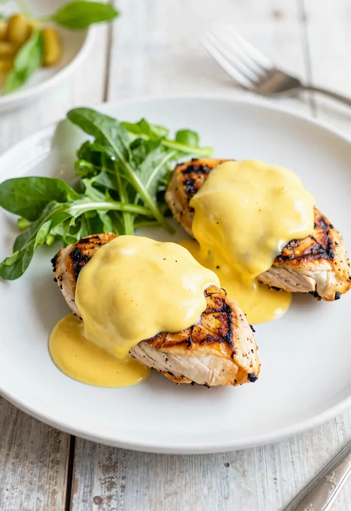 19 Easy Hollandaise Sauce Recipes (No-Fail Methods) - 18. Mustard Hollandaise 1