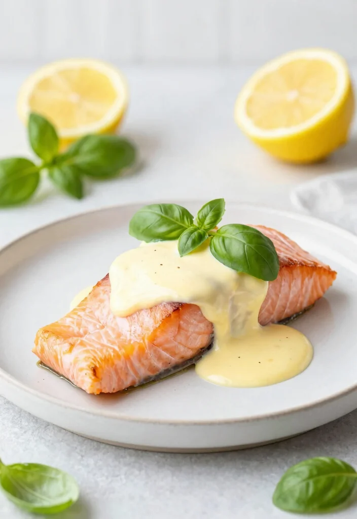 19 Easy Hollandaise Sauce Recipes (No-Fail Methods) - 3. Lemon Basil Hollandaise 1