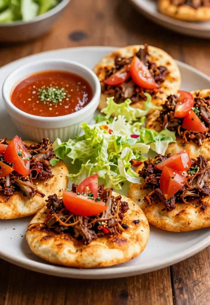 19 Easy Leftover Lamb Recipes That Taste Better the Next Day - 11. Spicy Lamb Flatbreads 1