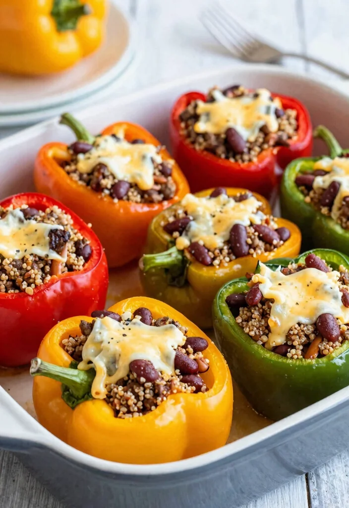 19 Easy Leftover Lamb Recipes That Taste Better the Next Day - 12. Lamb Stuffed Bell Peppers 1