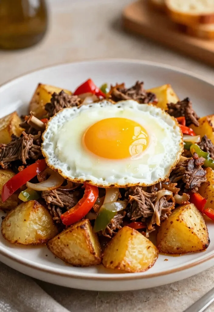 19 Easy Leftover Lamb Recipes That Taste Better the Next Day - 14. Lamb and Potato Hash 1