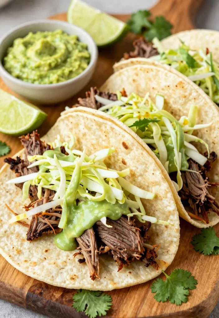19 Easy Leftover Lamb Recipes That Taste Better the Next Day - 2. Lamb Tacos with Avocado Crema 1