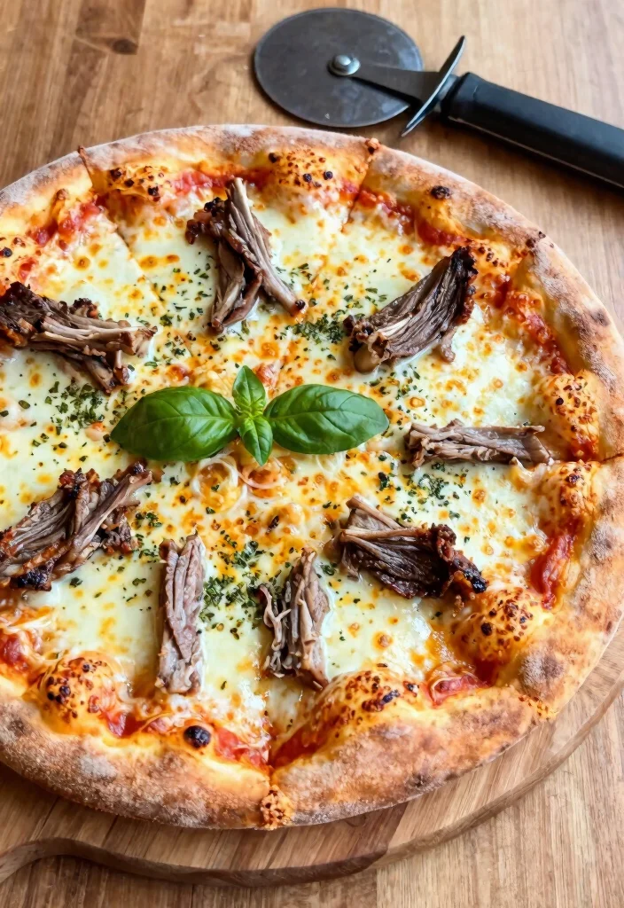 19 Easy Leftover Lamb Recipes That Taste Better the Next Day - 9. Lamb Pizza with Fresh Herbs 1