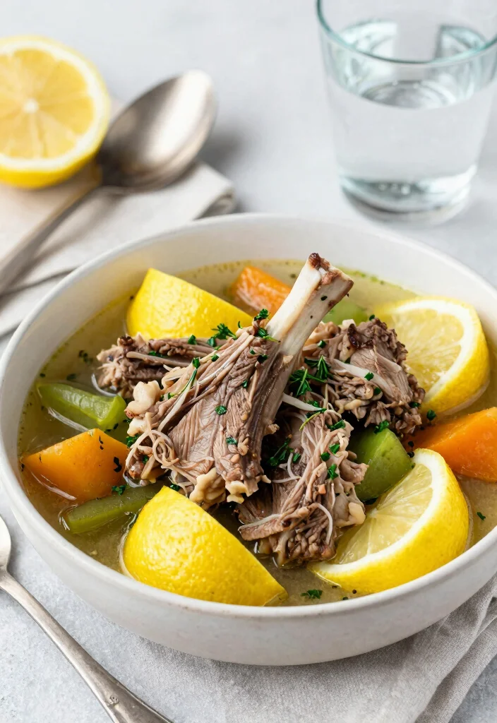 19 Greek Lamb Stew Recipes with Mediterranean Flavor - 6. Lemon and Herb Lamb Stew 1